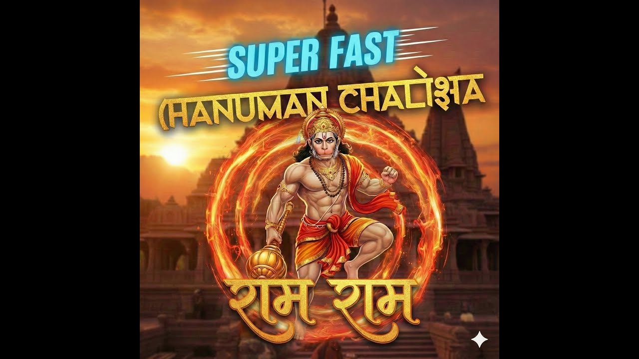 HANUMAN CHALISA FAST🙏🙏🙏🙏