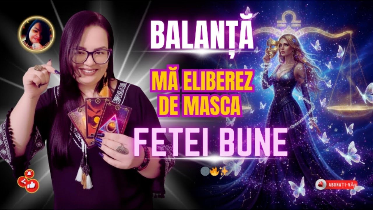 ♎ BALANȚĂ | Mă eliberez de masca fetei bune! 🌑🔥✨