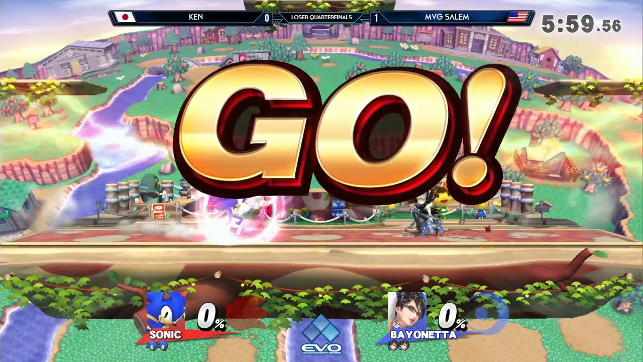 EVO 2017: Smash 4 - Ken vs MVG Salem - Top 8