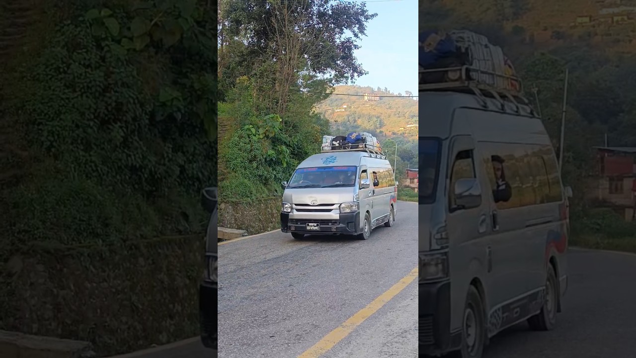 SINDHULI HIACE BP HIGHWAY LATEST UPDATE | DANGER HIACE TURNING #sabeenniraula