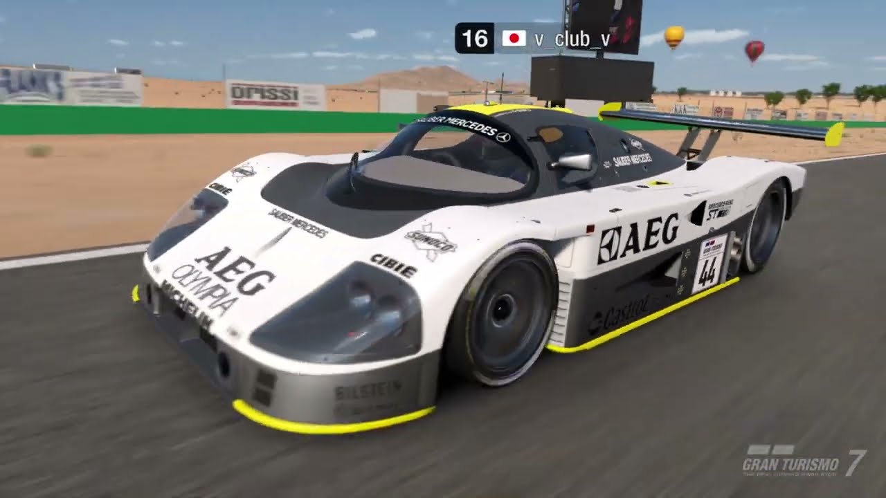 GT7 Weekly Challenges Neo Classic Competition Sauber Mercedes C9