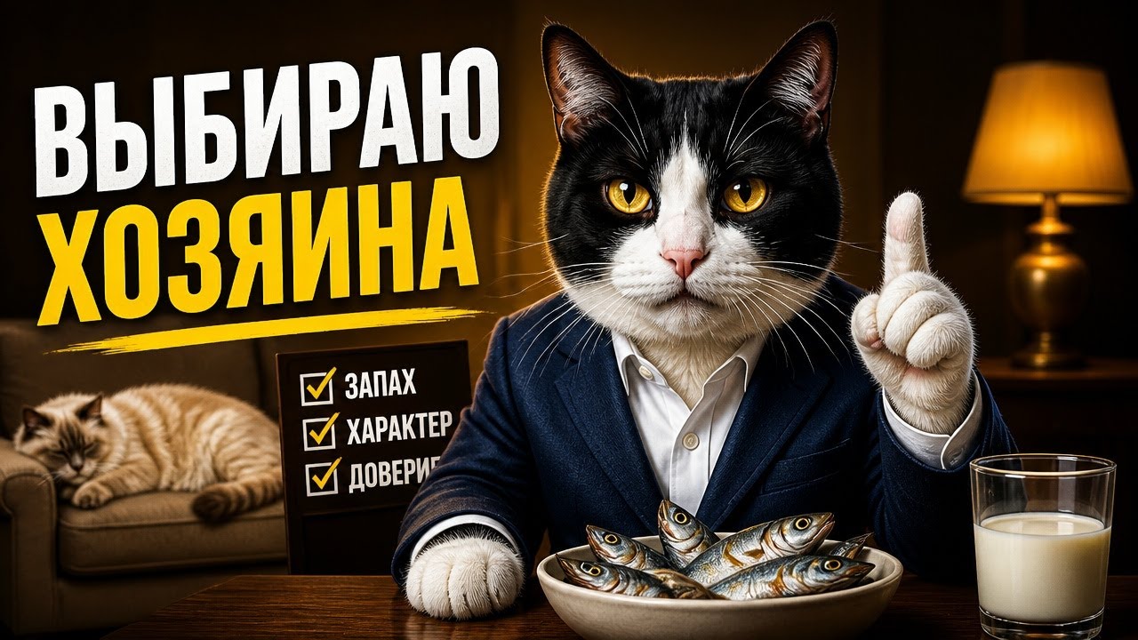 Как правильно выбрать себе хозяина. Без юмора! Смеяться не будете, но узнаете себя.
