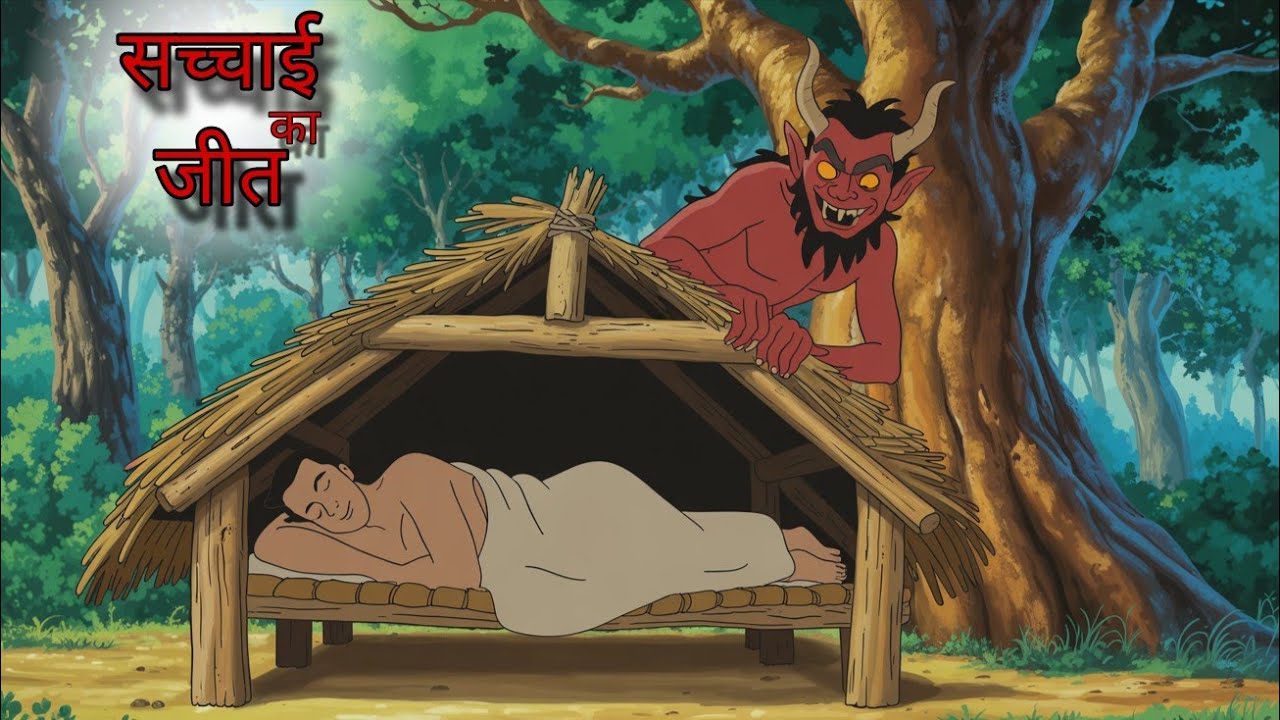 दानव का केहेर। Danab ka keher / #cartoon #kahani #animation #moralstory #funny #horrorstories