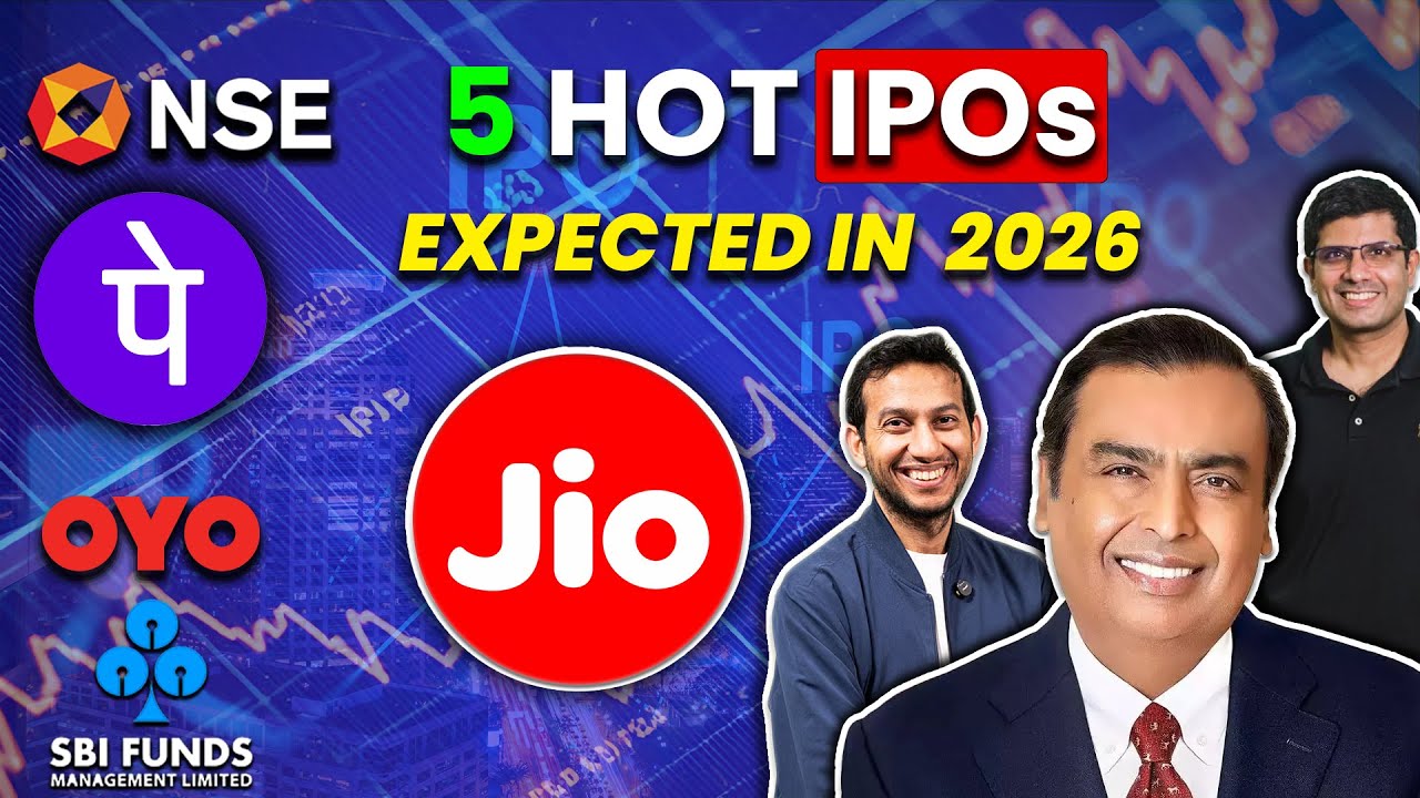 5 Hot IPOs Expected in 2026 #jio #news #finance