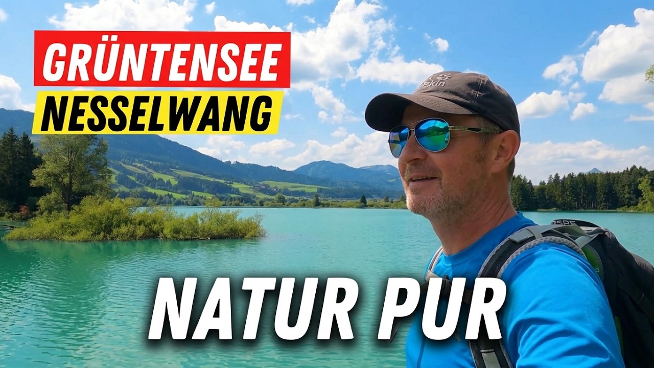 Grüntensee bei Nesselwang 🥾👍Lernen + Spaß für große u. kleine Entdecker