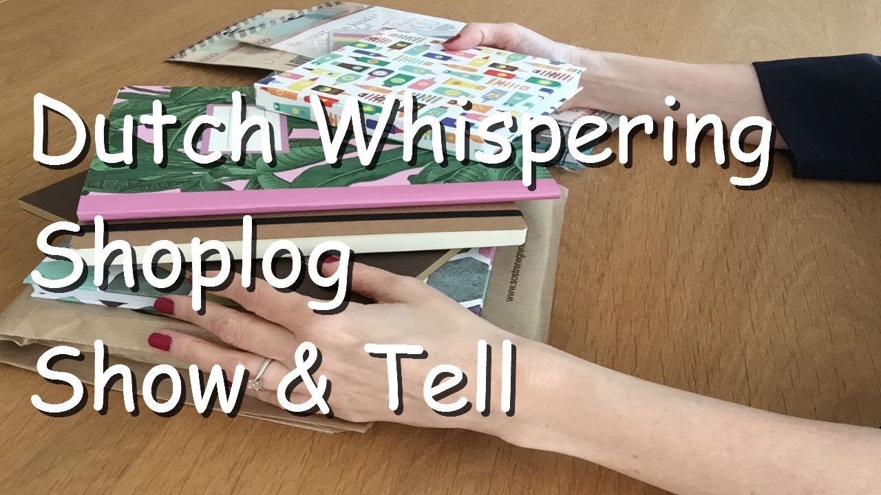 ASMR Relaxing Dutch Whispering | Shoplog | Show & Tell