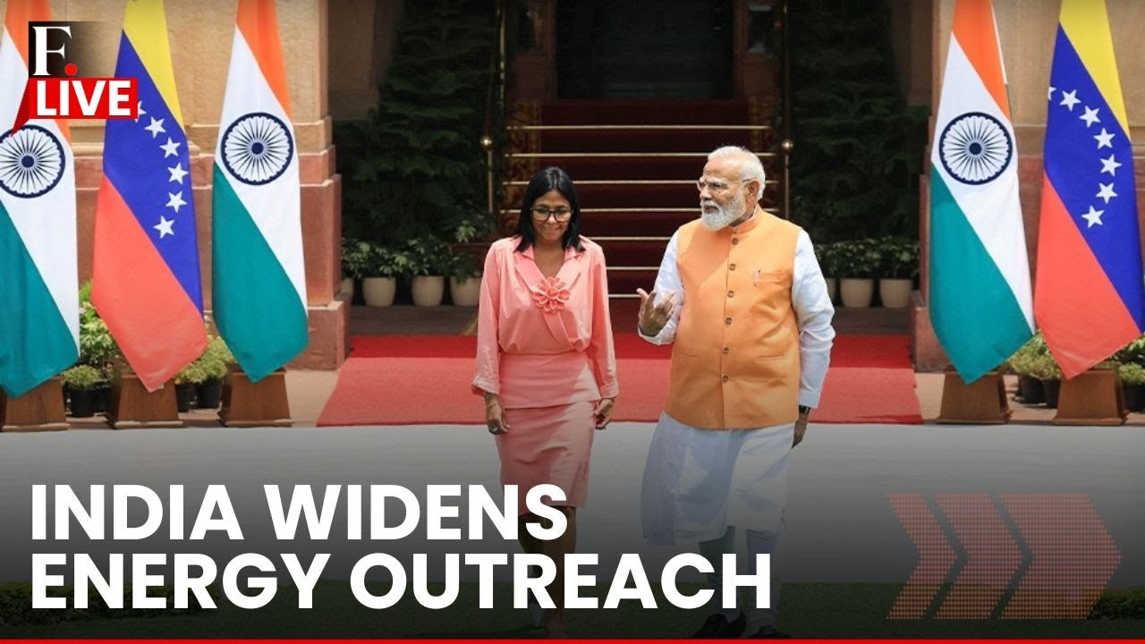 LIVE: PM Modi Holds Key Talks With Venezuela's Delcy Rodriguez in New Delhi