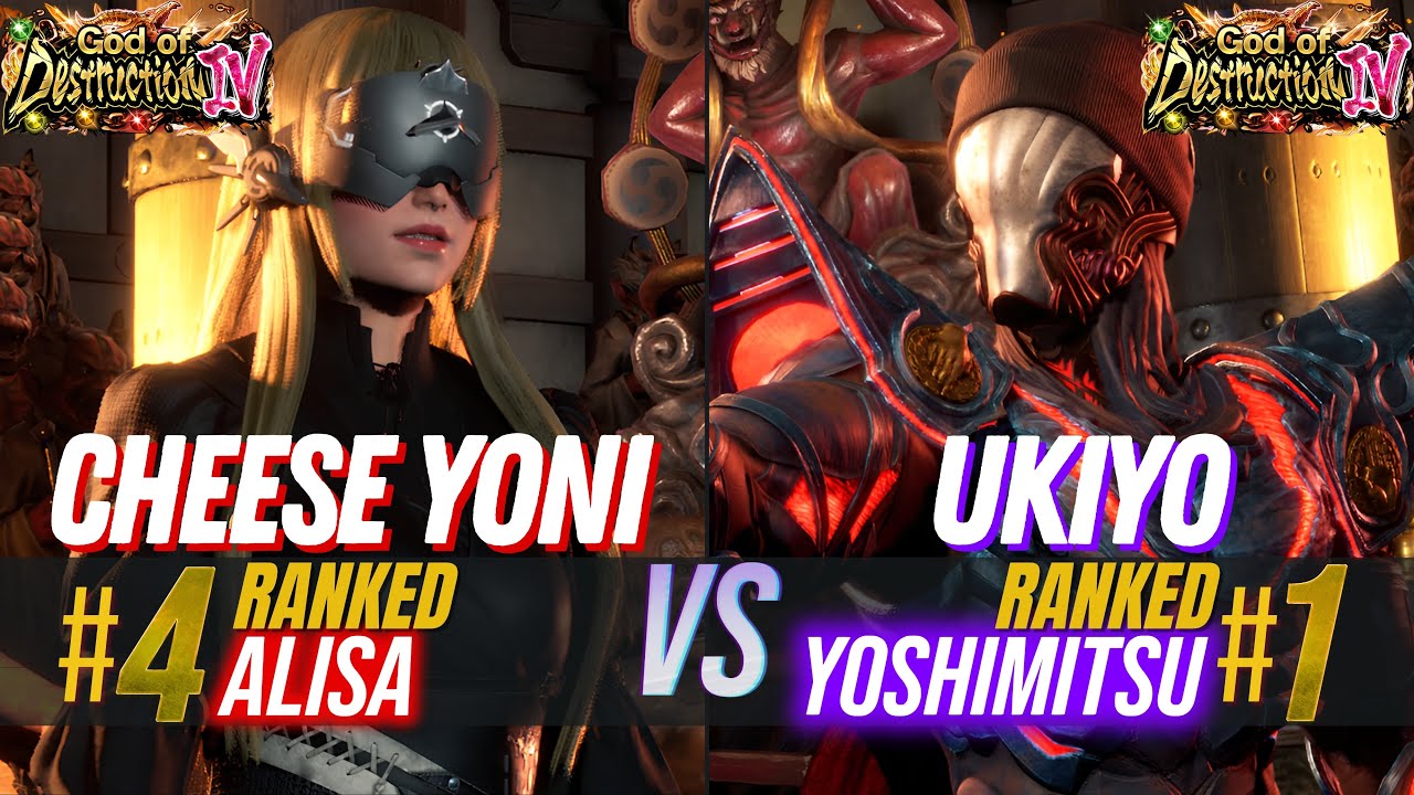 T8 ✪ CHEESE YONI (#4 Ranked Alisa) 🆚 UKIYO (#1 Ranked Yoshimitsu) ✪ Tekken 8 High Level Match