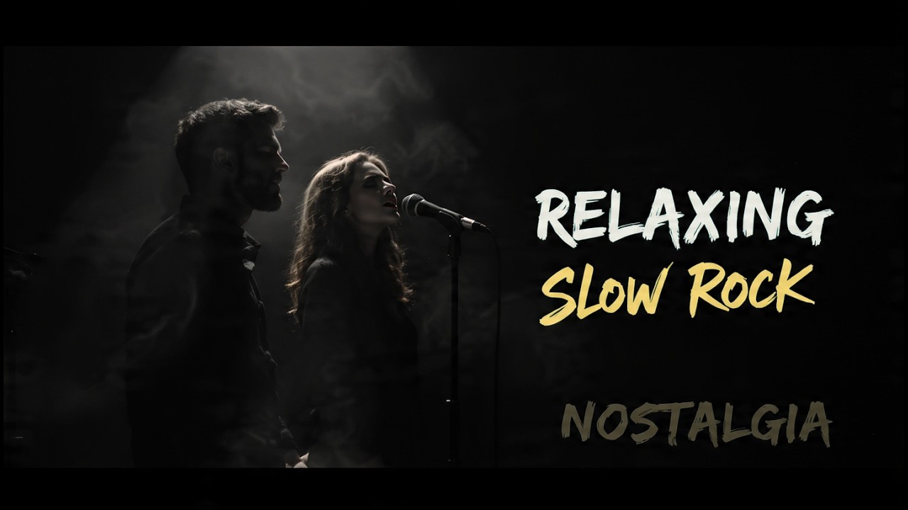 ❤️ Healing Slow Rock Live Stream – Deep Rock Music for Lonely Nights