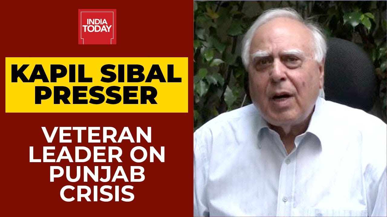 Veteran Leader Kapil Sibal Addresses Media, Says Congress Party's Present State Breaks His Heart