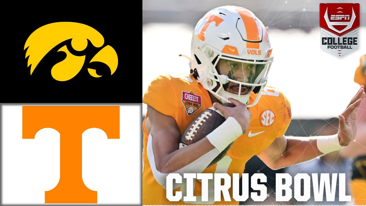 Citrus Bowl: Iowa Hawkeyes против Tennessee Volunteers | Полные обзоры матча