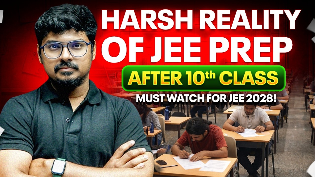 Complete Guidance for JEE Preparation After 10th 🚨 | Must Watch | JEE 2028 | Telugu