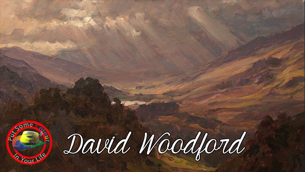 Traditional oil painting techniques and tutorial with David Woodford I Colour In Your Life
