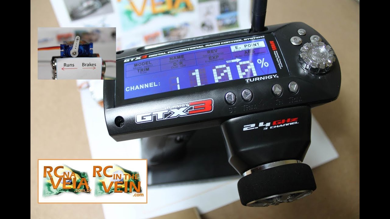 RC NA VEIA - GTX3 Features, how to setup, how to use