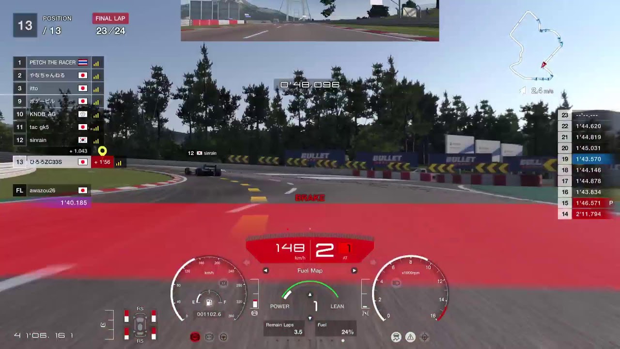 [GT7]ネイションズカップ　ラウンド　4