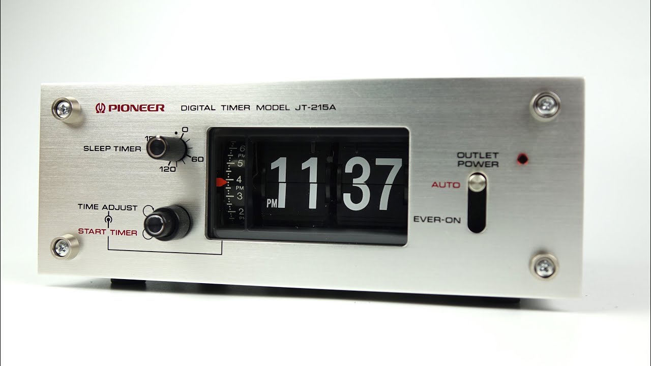 Retro Tech: Audio Timer - Pioneer JT 215A