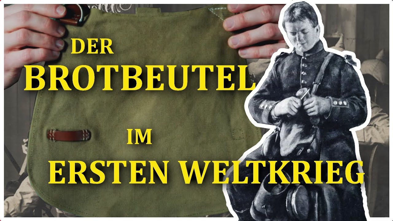 (WW1) Der Brotbeutel der deutschen Armee. 1887 - 1918