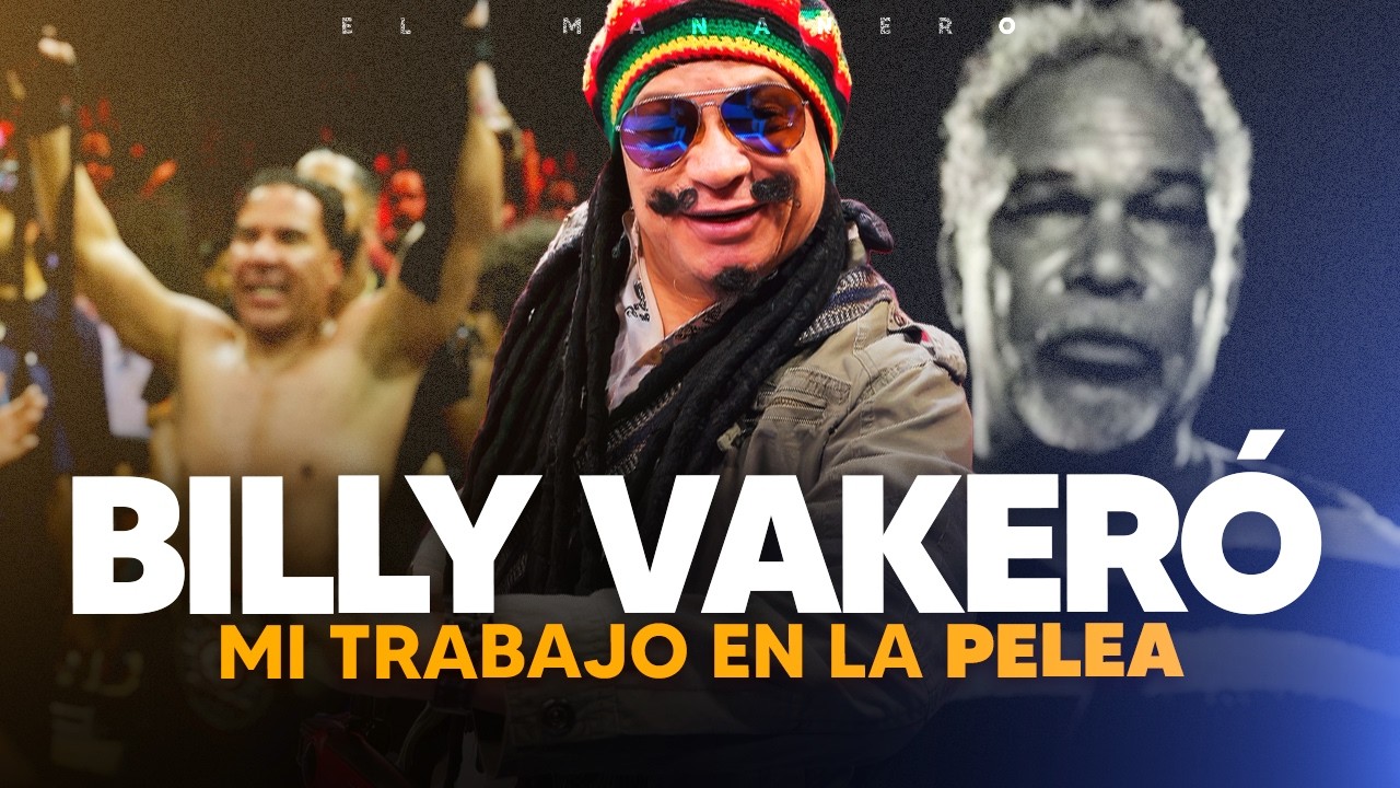 Trabajé en la  Pelea de Cristian - Luis Días y su línea músical - Billy Vakeró (Miguel Alcántara)