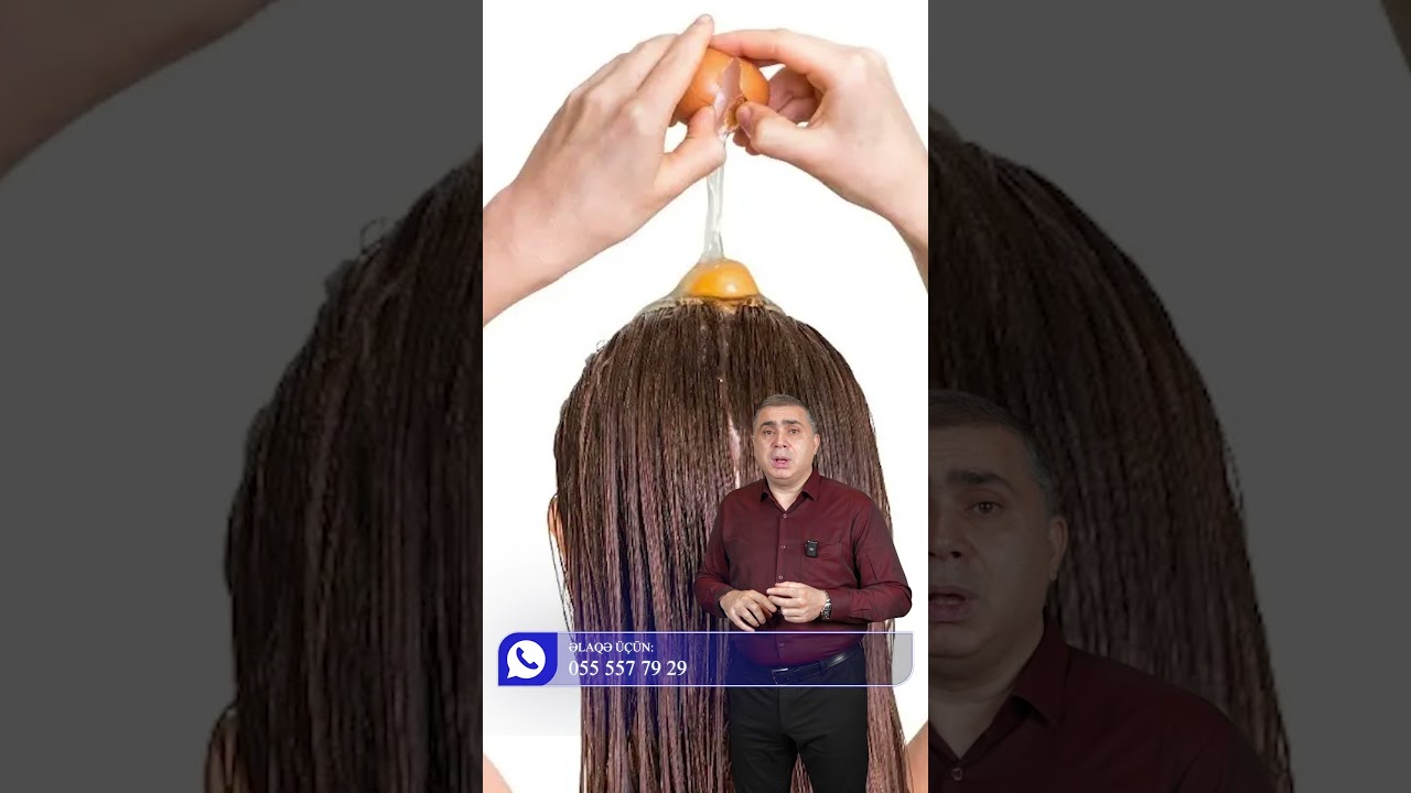 Saçı yumurta ilə yumaq olar?