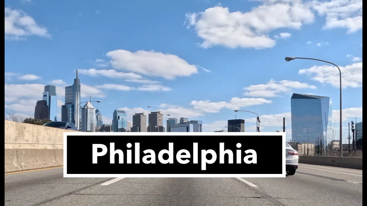 4K SCENIC DRIVE through PHILADELPHIA