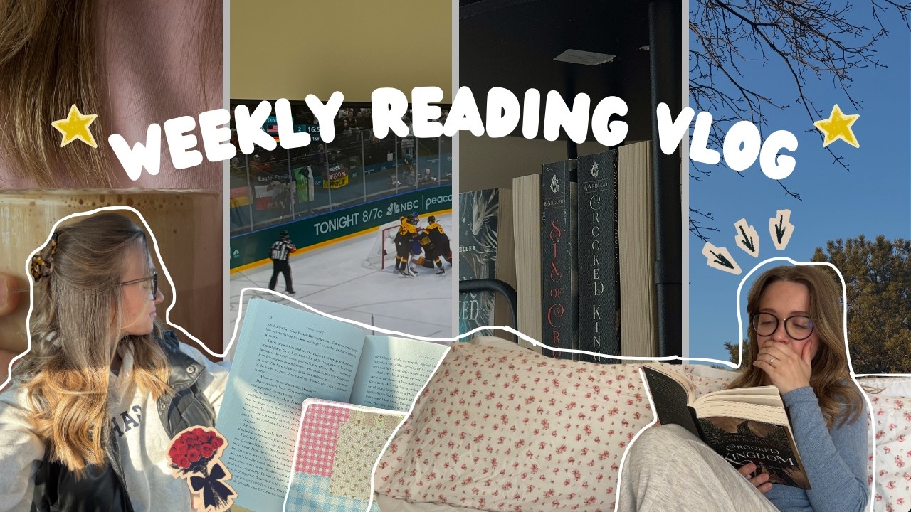 spend the week with me! reading, cleaning, & yapping