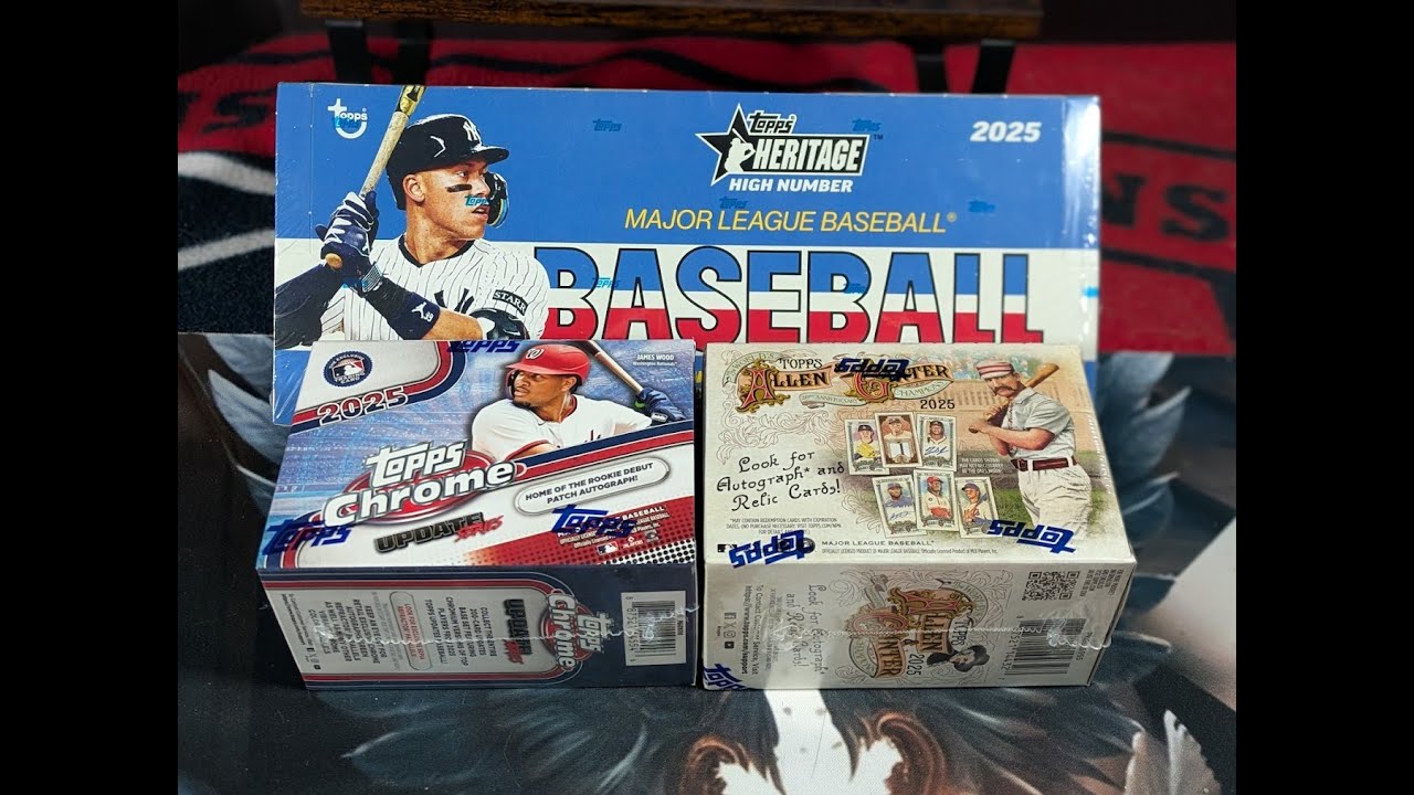 S6E3 - 2025 Topps Heritage High Number // Chrome // Allen & Ginter Baseball Treasure Hunt