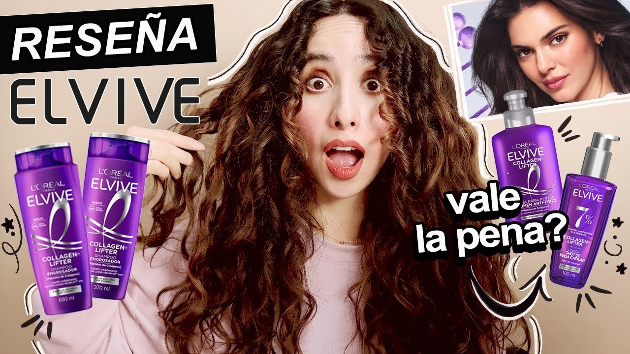 L’Oréal Elvive Collagen Lifter 💜 ¿de verdad da más volumen desde el primer uso? | Reseña