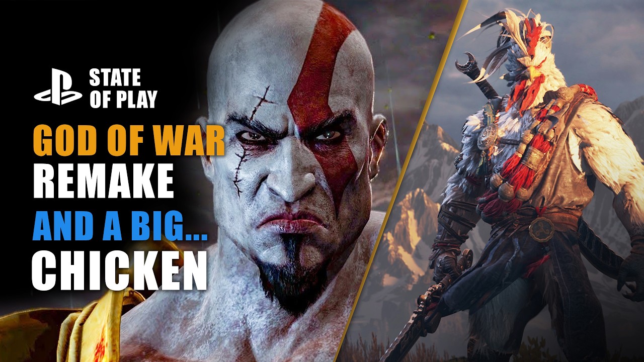 State of Play Was Solid - God of War Remake, Metal Gear Solid 4 and Big Chickens