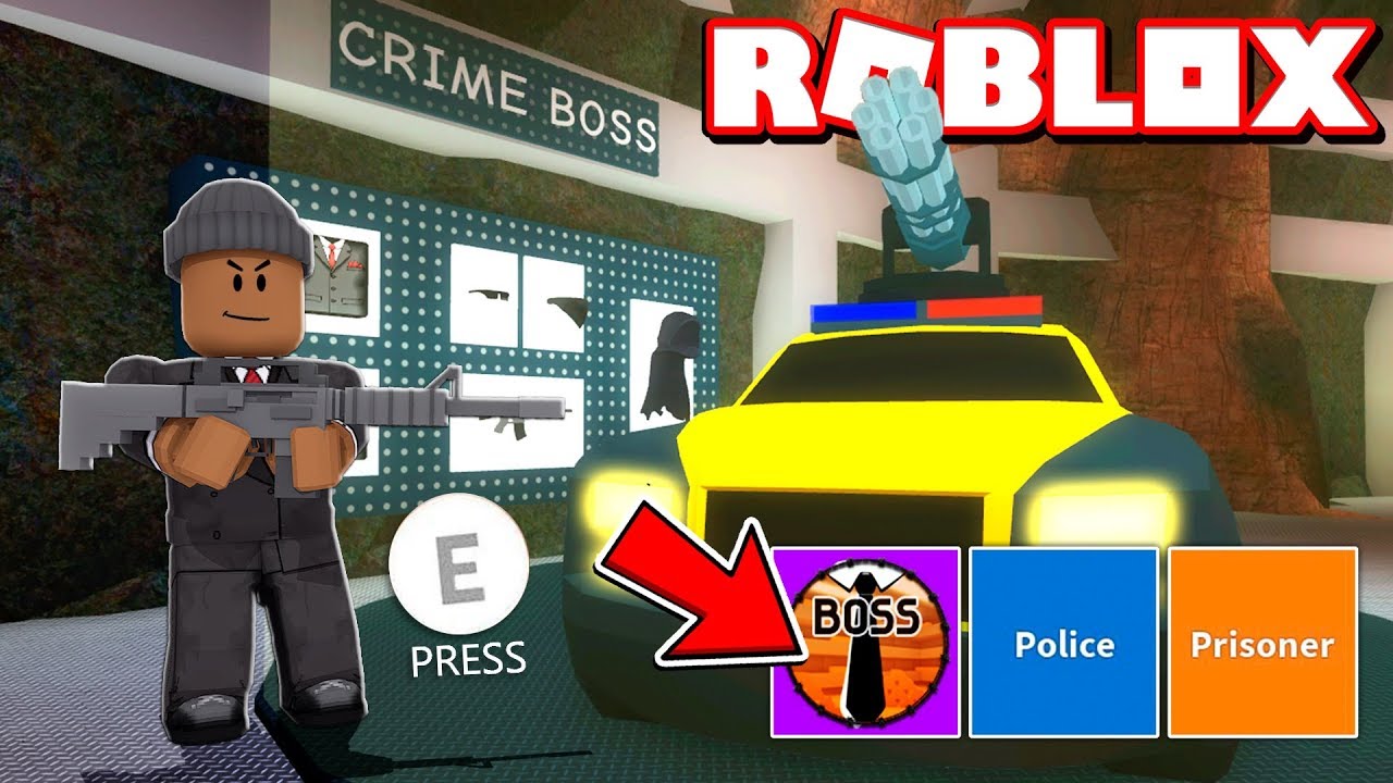 *NEW* ROBLOX JAILBREAK CRIME BOSS UPDATE!!