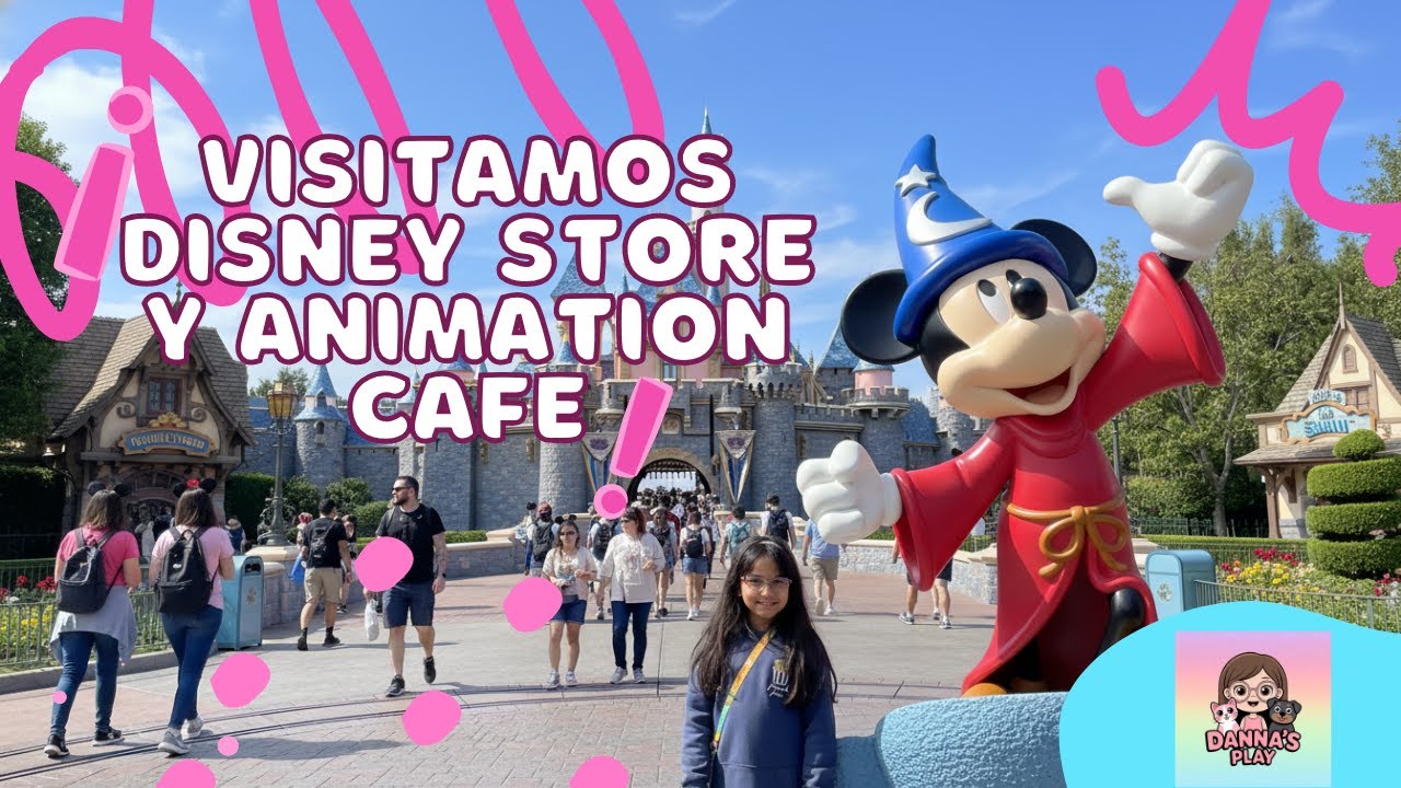 DISNEY STORE en PERISUR 🎄✨ Decoración NAVIDEÑA + ANIMATION CAFE | DannasPlay