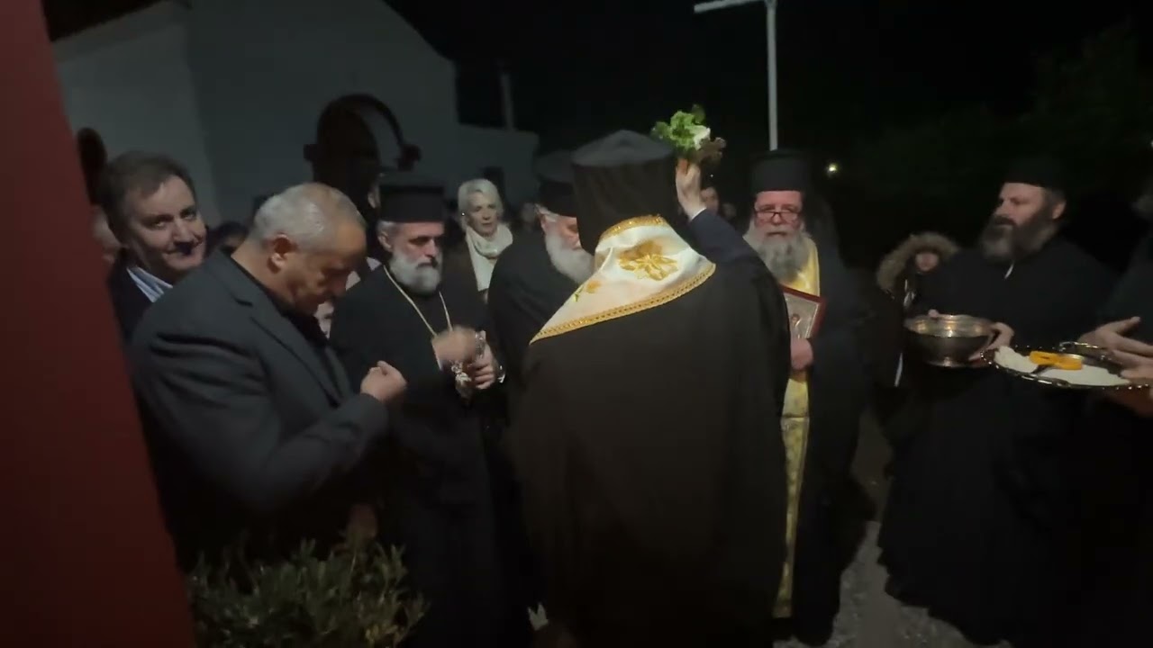 Τα εγκαίνια και ο Αγιασμός στο Πνευματικό Κέντρο του Αγίου Φανουρίου στον Ξηρόκαμπο 