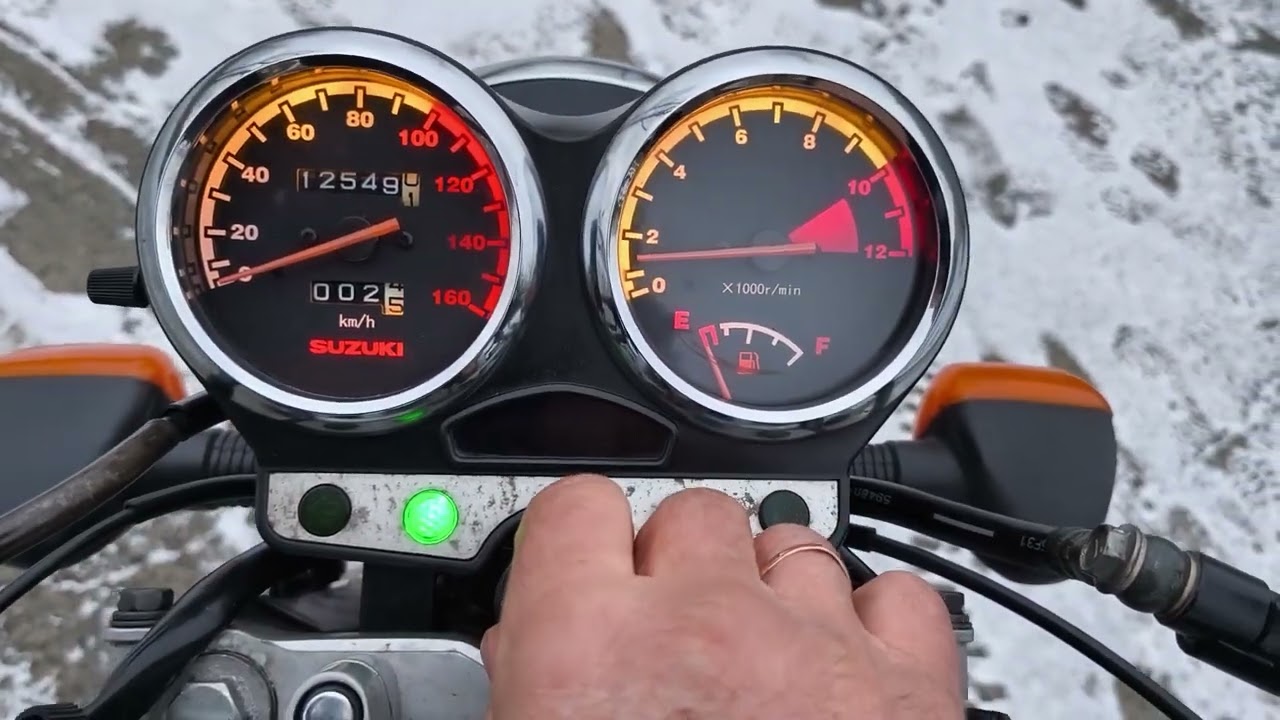 Suzuki EN125  2016r.Б/П Видео Продажа мотоциклов из Японии Владивосток