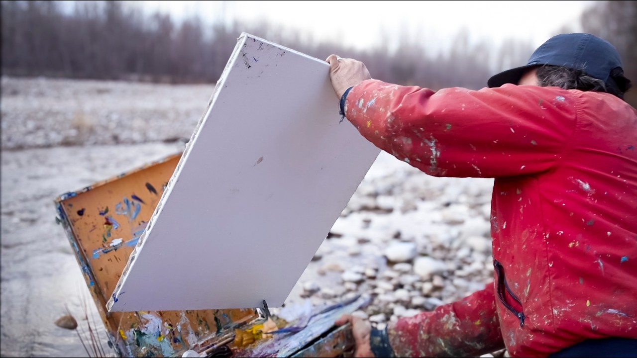 Two Late Winter Plein Air Paintings in Montana