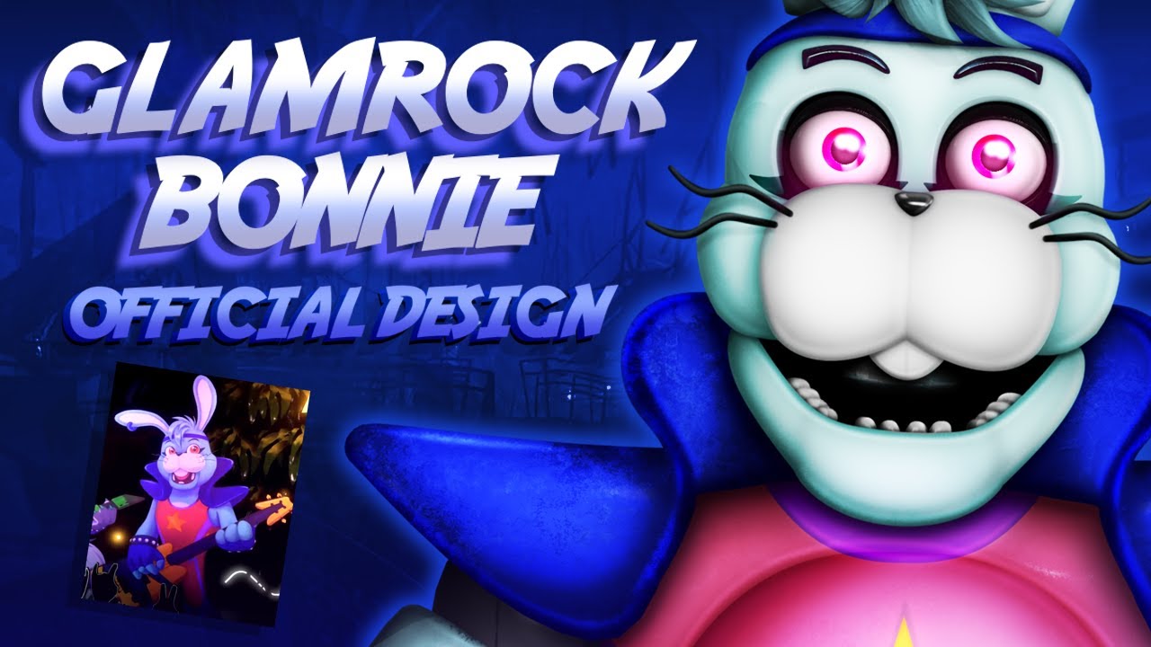 [FNaF] Speed Edit - Glamrock Bonnie (Official Design)