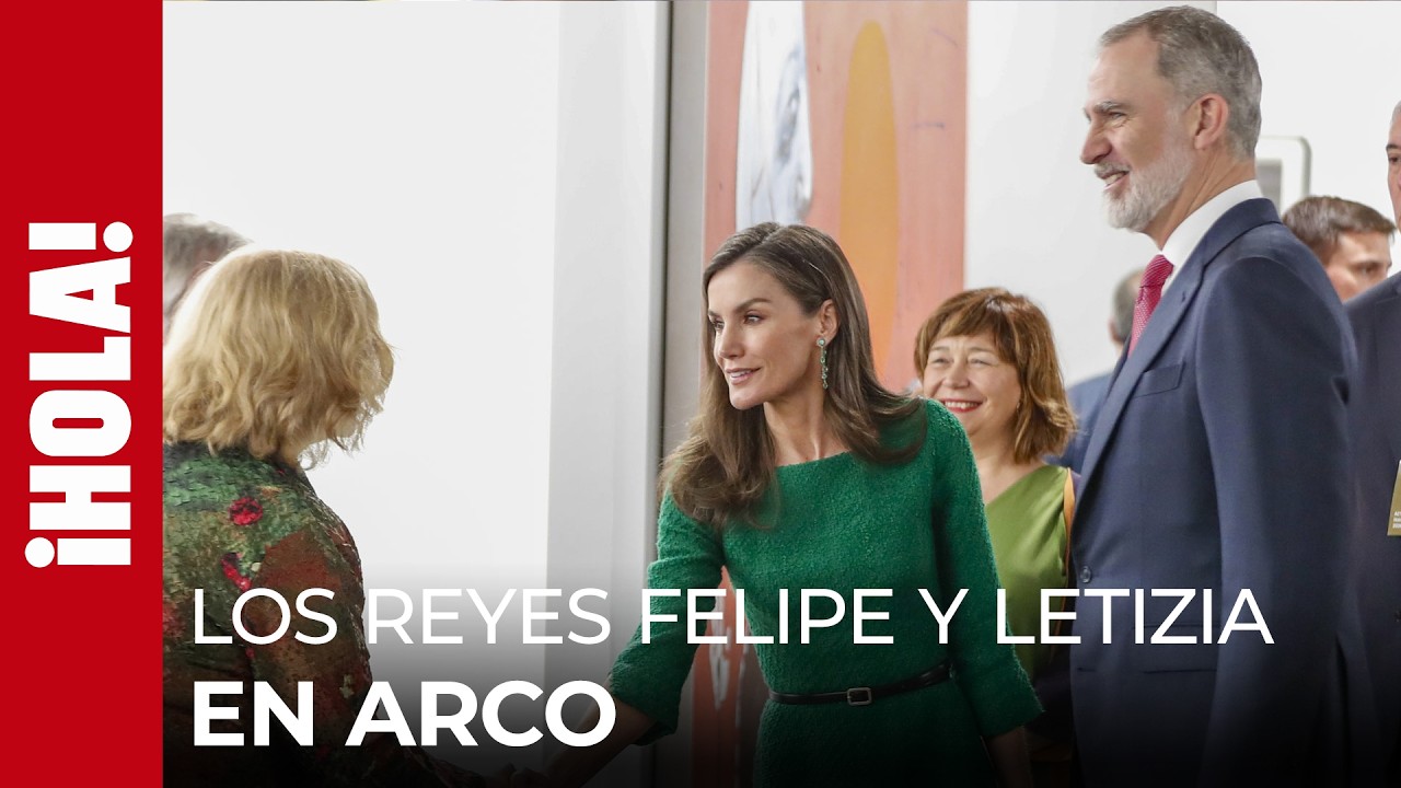 Los reyes Felipe y Letizia inauguran ARCO antes de reunirse con los Grandes Duques de Luxemburgo