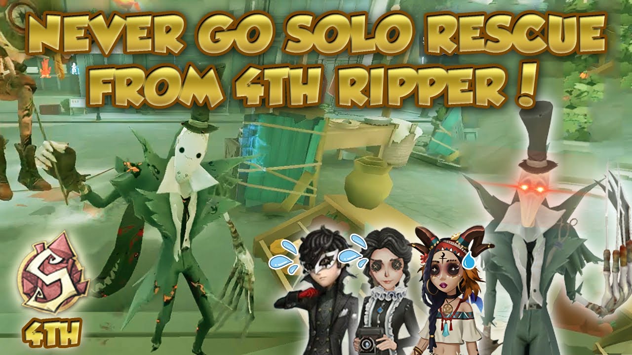 #62 (4th Ripper) This Team Know it Damn Well! | Angel of Death | Identity V | 第五人格 | 제5인격| アイデンティティV