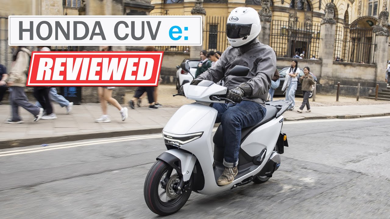 Reviewed: Honda CUVe: - new electric scooter is a game changer!