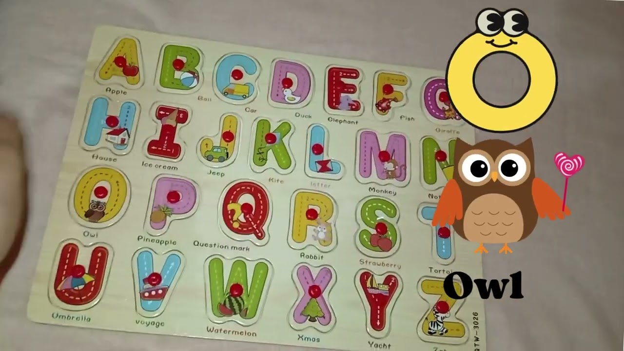 let's learn the alphabet preschool learning