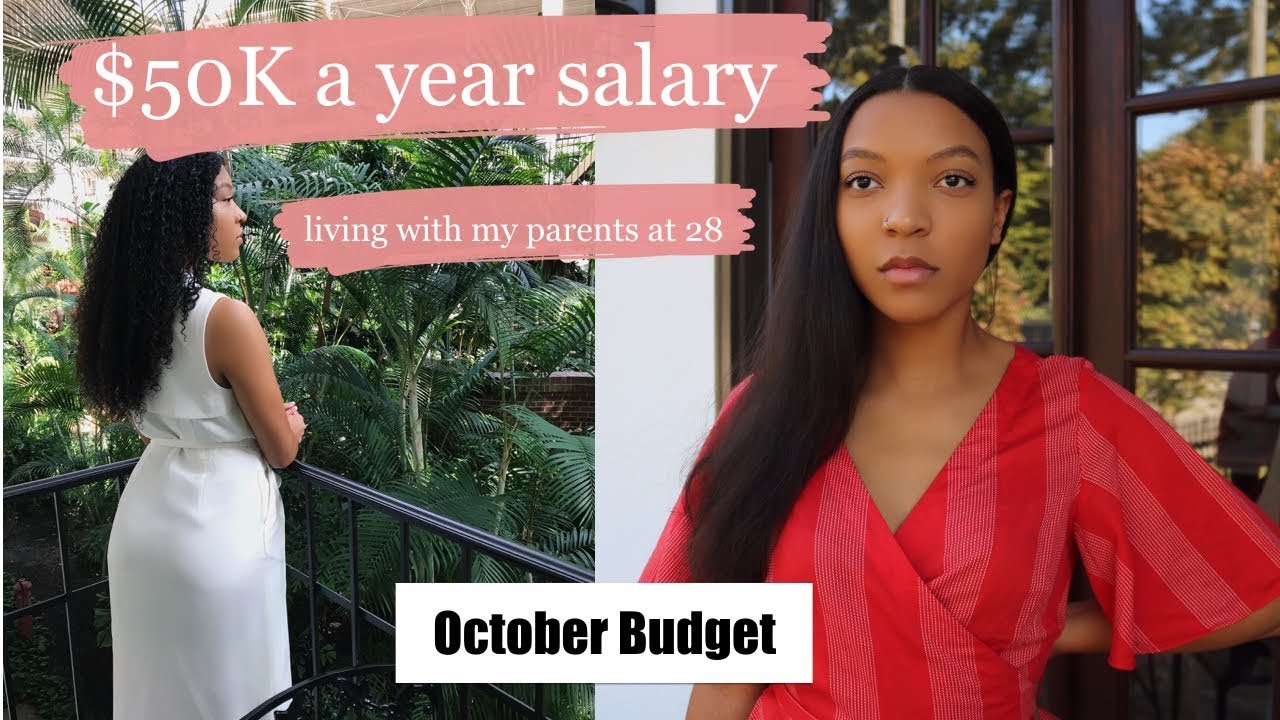 How I Budget My $50K Salary | Saving $25K living at home with my parents at 28