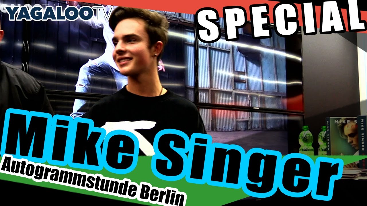 Mike Singer 😍 Autogrammstunde 24.2.17 😍 Saturn Europa-Center zu KARMA