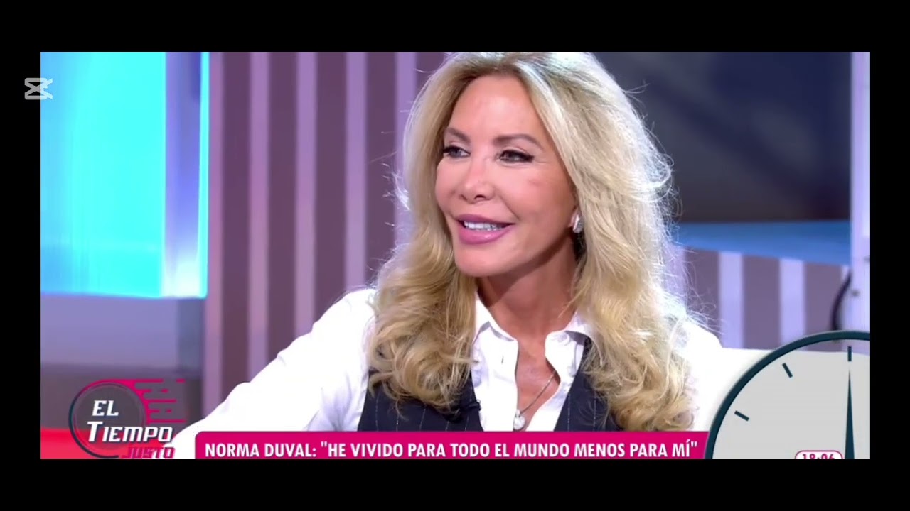 NORMA DUVAL : MI MARIDO Y YO ESTAMOS JUNTOS , PERO TENEMOS LIBERTAD 