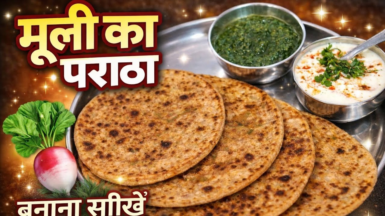 मुली का पराठा रेसिपी 😋❤️ स्पेशल और मजादार रेसिपी 😋🙏👍🏻#girzasharma4948 