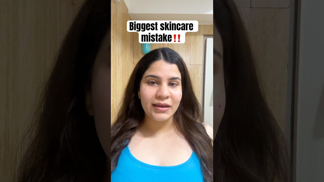 Biggest Skincare mistake people make!! #skincare #barrierrepair #dryskin #glassskin