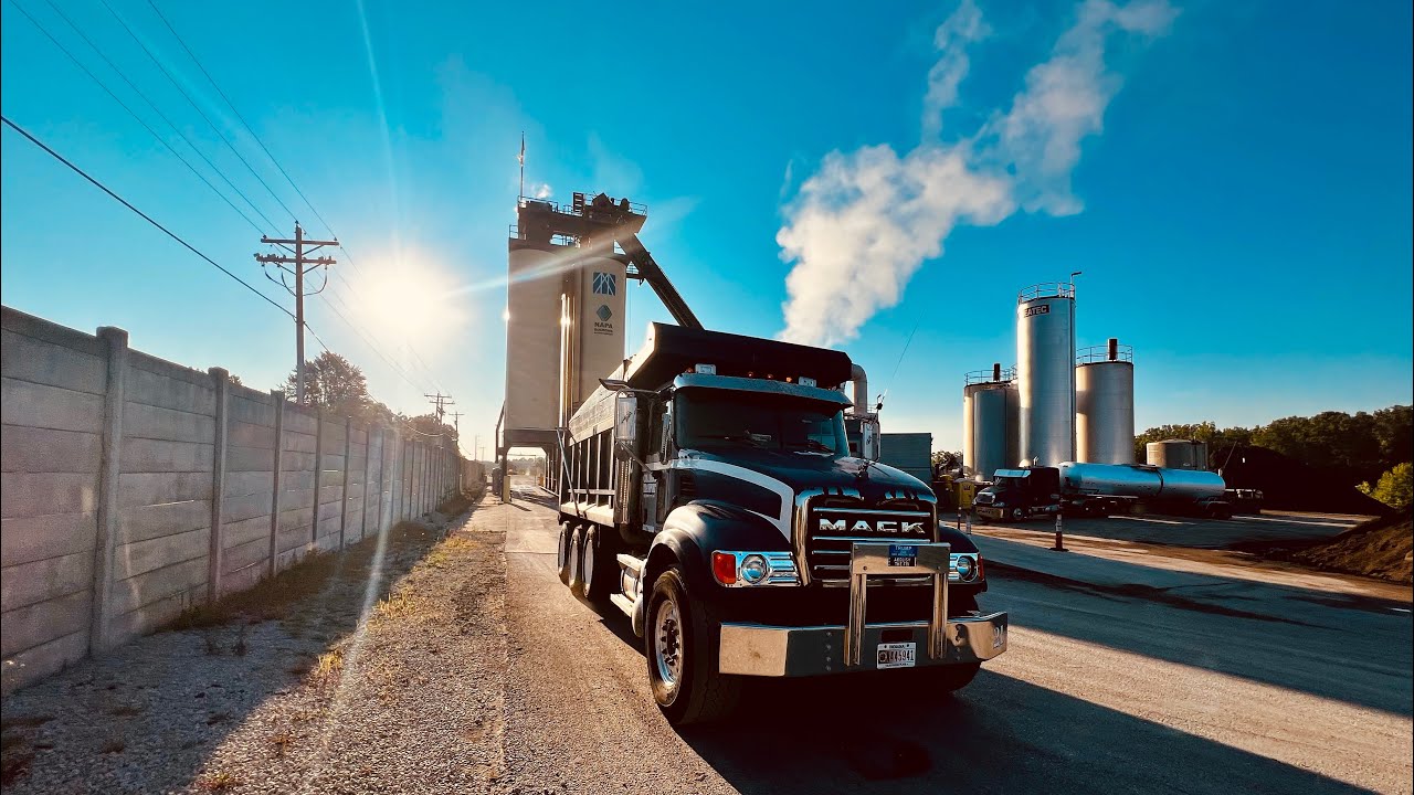 Country roads take me home? Ride along while hauling asphalt. ￼