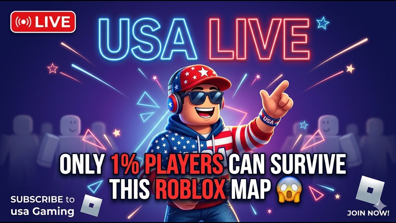 Only 1% Players Can Survive This Roblox Map 😱 LIVE 🔴 #roblox  #live #livegaming😱 LIVE 🔴