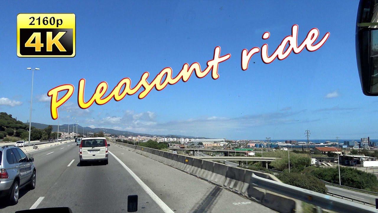 from Barcelona to Lloret de Mar by Bus - Spain 4K Travel Channel