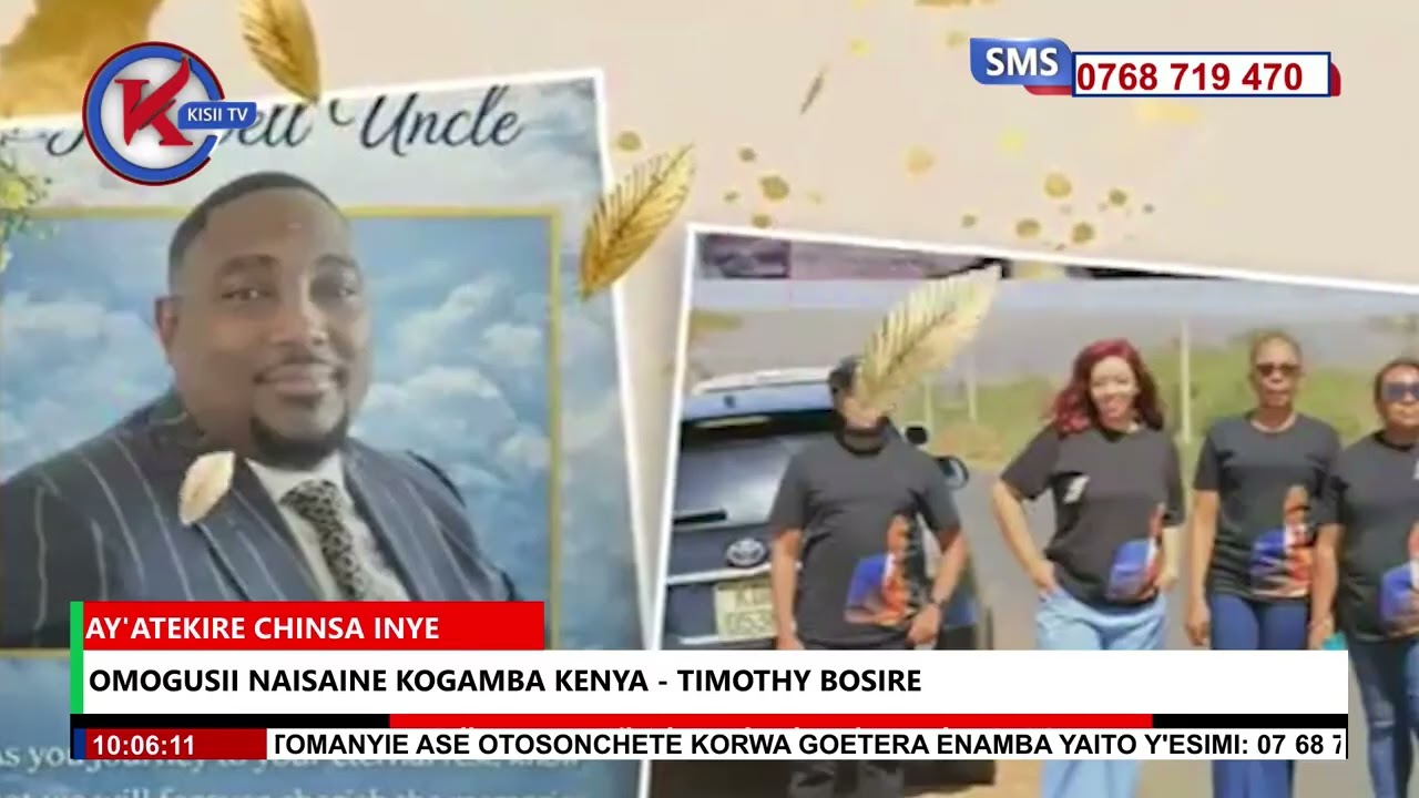 Timothy Bosire kuhama chama cha ODM na kushirikiana na Matiang'i, aonyesha dalili katika hotuba yake