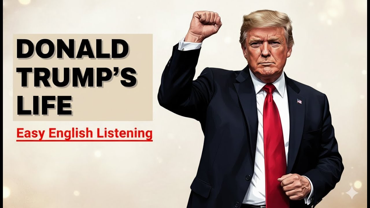 Жизнь Дональда Трампа || Изучение английского языка через истории || Адаптированное пособие для ч...