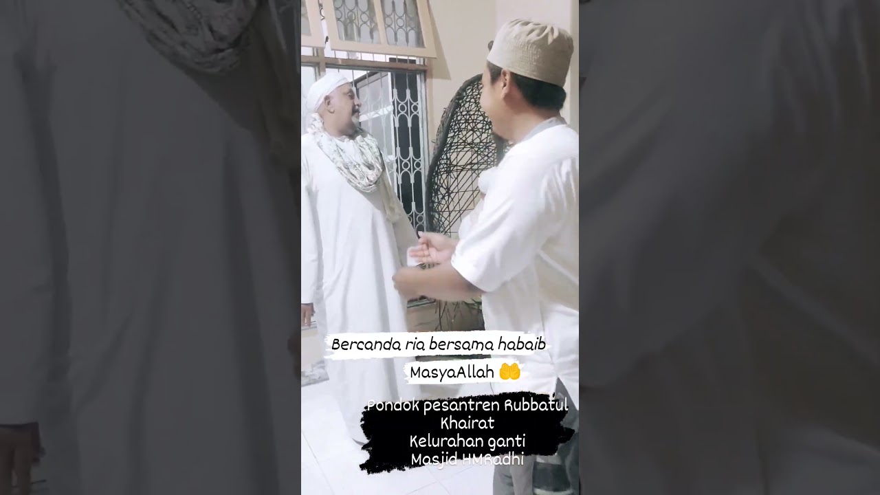 MasyaAllah bercahaya wajahnya 