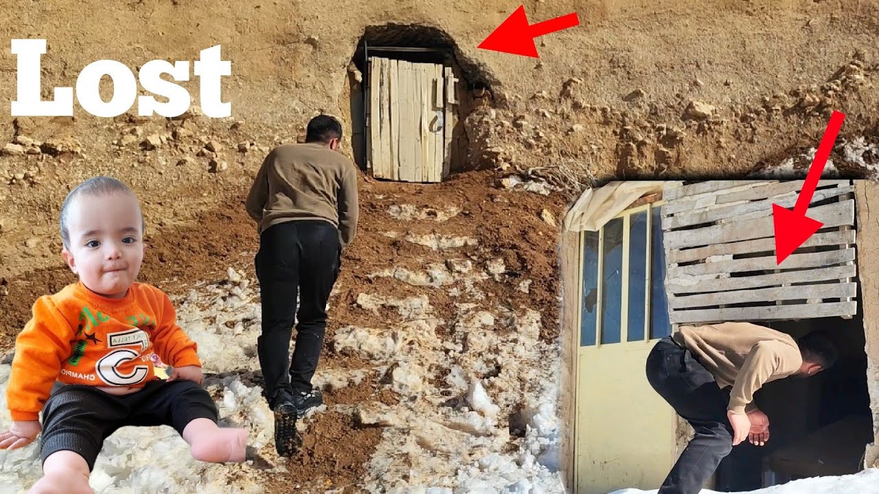Shahroz in the stormy mountains looking for Celine